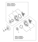 Page C Diagram and Parts List for CS-345 03001001 - 03999999 Echo Chainsaw