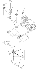 Page E Diagram and Parts List for CS-345 03001001 - 03999999 Echo Chainsaw