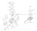 Part Location Diagram of 12312438330 Echo Cover- Fuel Pump