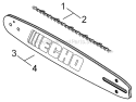 Clutch Sprocket Diagram and Parts List for CS-350TES  Echo Chainsaw
