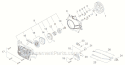 Page F Diagram and Parts List for CS-352  Echo Chainsaw