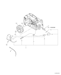 Page J Diagram and Parts List for CS-360T C09713001001 - C09713999999 Echo Chainsaw