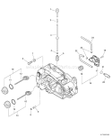 Page H Diagram and Parts List for CS-360T C09713001001 - C09713999999 Echo Chainsaw