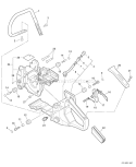 Part Location Diagram of 43301119831 Echo Stud-guide Bar