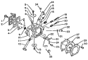 Part Location Diagram of 12311316130 Echo Spring-Throttle Return