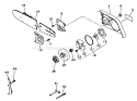 Part Location Diagram of 43301214533 Echo Plate- Outer