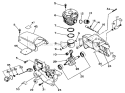 Part Location Diagram of 10021219830 Echo Oil Seal
