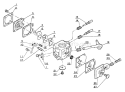 Page A Diagram and Parts List for CS-400EVLP  Echo Chainsaw