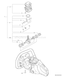 Part Location Diagram of V607000000 Echo Pin- Piston