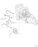 Part Location Diagram of V485000680 Echo Lead- Ignition