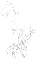 Page D Diagram and Parts List for CS-4400 Type 1E -After S/N 101001 Echo Chainsaw
