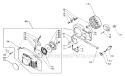 Starter/Ignition Diagram and Parts List for CS-440EVL  Echo Chainsaw