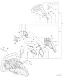 Part Location Diagram of 88020038330 Echo Spiked Bumper Kit