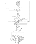 Page F Diagram and Parts List for CS-440 10001001 - 10999999 Echo Chainsaw
