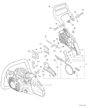 Part Location Diagram of P021015241 Echo Sprocket Guard Kit