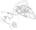 Part Location Diagram of A409000340 Echo Flywheel