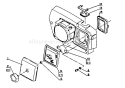 Part Location Diagram of 89004103430 Echo Caution Label