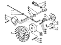 Part Location Diagram of 10026203430 Echo Stud-Stator Plate (B)