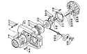Part Location Diagram of 17722002834 Echo Spring-rewind