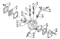 Part Location Diagram of 12300010130 Echo Chainsaw Carburetor Assembly