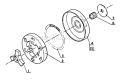Part Location Diagram of 17501702830 Echo Shoe-Clutch