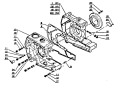Page E Diagram and Parts List for CS-451VL  Echo Chainsaw