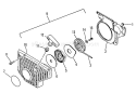 Part Location Diagram of 10150737632 Echo Cover-Fan
