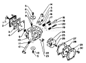 Part Location Diagram of 12311712330 Echo Shaft Assembly-Throttle