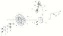 Page E Diagram and Parts List for CS-500P  Echo Chainsaw