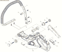 Page I Diagram and Parts List for CS-500P  Echo Chainsaw