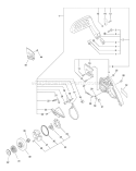 Page C Diagram and Parts List for CS-510 03001001 - 03999999 Echo Chainsaw
