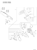 Page C Diagram and Parts List for CS-520 07001001 - 07002929 Echo Chainsaw
