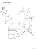 Page C Diagram and Parts List for CS-520 07002930 - 07999999 Echo Chainsaw