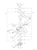 Page B Diagram and Parts List for CS-520 07002930 - 07999999 Echo Chainsaw