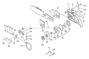 Page B Diagram and Parts List for CS-5500 001001 - 020976 Echo Chainsaw