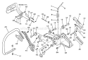 Page D Diagram and Parts List for CS-5500 001001 - 020976 Echo Chainsaw