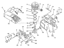 Part Location Diagram of 10024232430 Echo Gasket-Crankcase