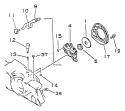 Page F Diagram and Parts List for CS-5500 After S/N 020977 Echo Chainsaw