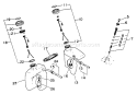 Page F Diagram and Parts List for CS-550EVL  Echo Chainsaw