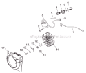 Part Location Diagram of A411000450 Echo Coil, Ignition
