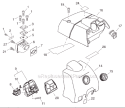 Part Location Diagram of A300001570 Echo Muffler, Exhaust
