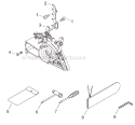 Part Location Diagram of P021014290 Echo Scabbard