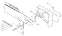 Part Location Diagram of 43301002830 Echo Guide Bar Cover