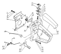Part Location Diagram of 17803202830 Echo Throttle Rod (B)