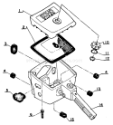 Part Location Diagram of 35102500331 Echo Right Handle