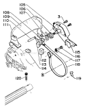 Page B Diagram and Parts List for CS-650EVL  Echo Chainsaw