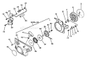 Page G Diagram and Parts List for CS-6700 001001 - 023377 Echo Chainsaw