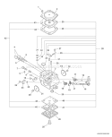 Page B Diagram and Parts List for CS-670 03001001 - 03999999 Echo Chainsaw
