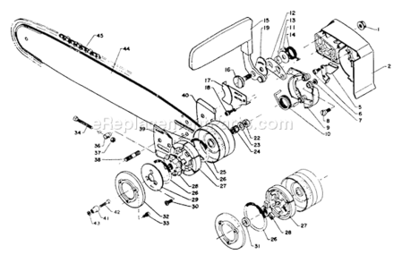 Part Location Diagram of 10001212330 Echo DISCONTINUED