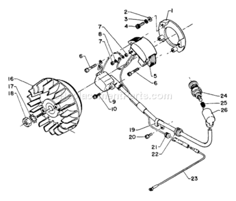 Part Location Diagram of 15411103430 Echo DISCONTINUED